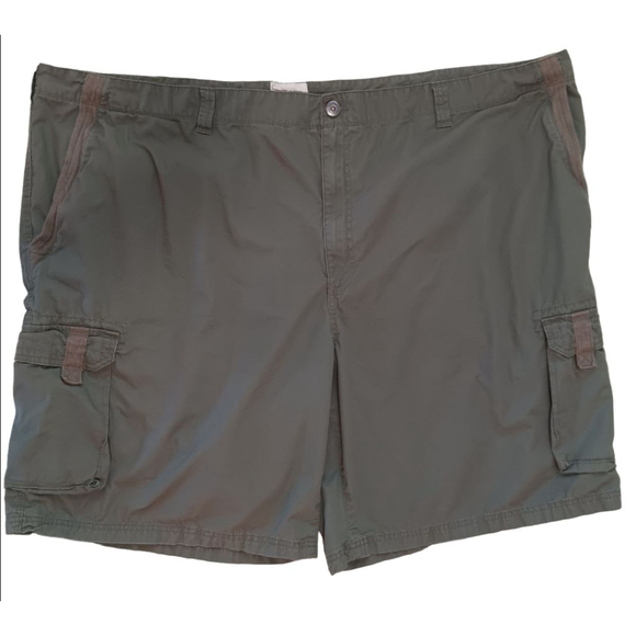 True Nation Other - Men's True Nation Cargo Shorts Size 60 Green